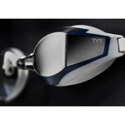TYR Stealth-X Performance Zwembril - smoke/navy/navy