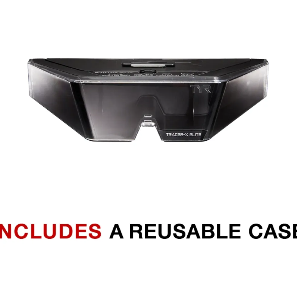 TYR Tracer-X Elite Racing Mirrored Zwembril - zilver/zwart/zilver