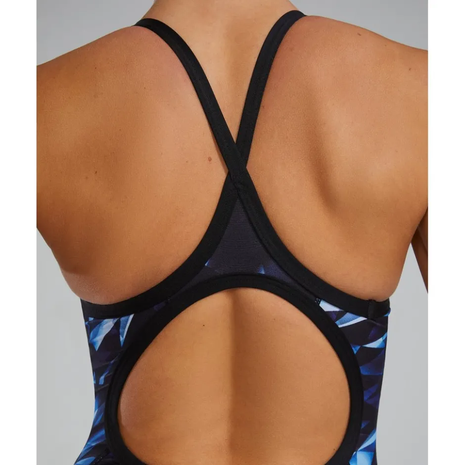 Wedstrijd Zwemkleding < TYR Triadic Durafast Elite® Diamondfit Badpak Dames - blauw