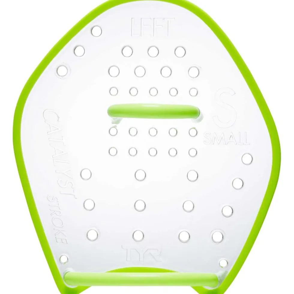 TYR Catalyst Stroke Training Zwempaddles - transparant