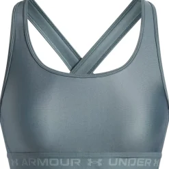 Under Armour Armour® Mid Crossback Sport BH Dames - Jasper Blue/Serpentine