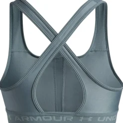 Under Armour Armour® Mid Crossback Sport BH Dames - Jasper Blue/Serpentine