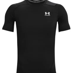 Under Armour HeatGear® Armour Shirt met korte mouwen heren - Zwart/Wit
