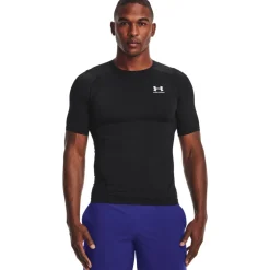 Under Armour HeatGear® Armour Shirt met korte mouwen heren - Zwart/Wit