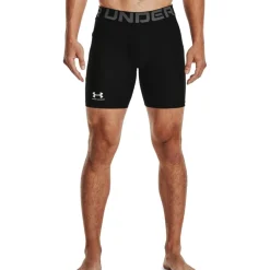 Under Armour HeatGear® Armour Compressieshort Heren - Zwart/Wit