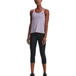 Under Armour HeatGear® Armour Hi-Rise Capri Dames - Zwart/Wit