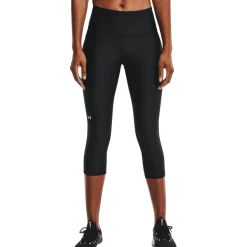 Under Armour HeatGear® Armour Hi-Rise Capri Dames - Zwart/Wit