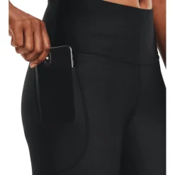 Under Armour HeatGear® Armour Hi-Rise Capri Dames - Zwart/Wit