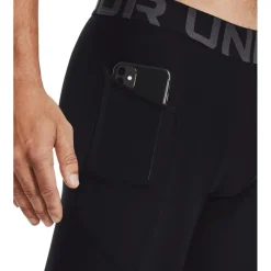 Broeken < Under Armour HeatGear® Armour Legging Heren - Zwart/Wit
