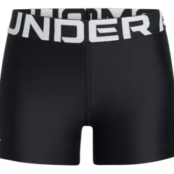 Under Armour HeatGear® Shorty Meisjes - Zwart/Wit