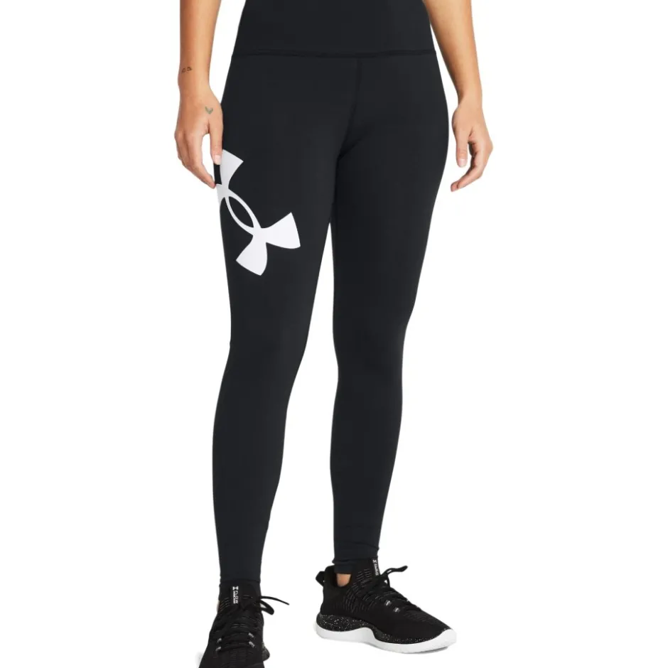 Broeken & Rokken < Under Armour UA Campus Legging Dames - Zwart/Wit
