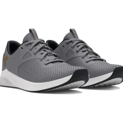 Fitness Schoenen|Schoenen < Under Armour UA Charged Aurora 2 Trainingsschoenen Dames - Titan Gray/Black/Metallic Coyote