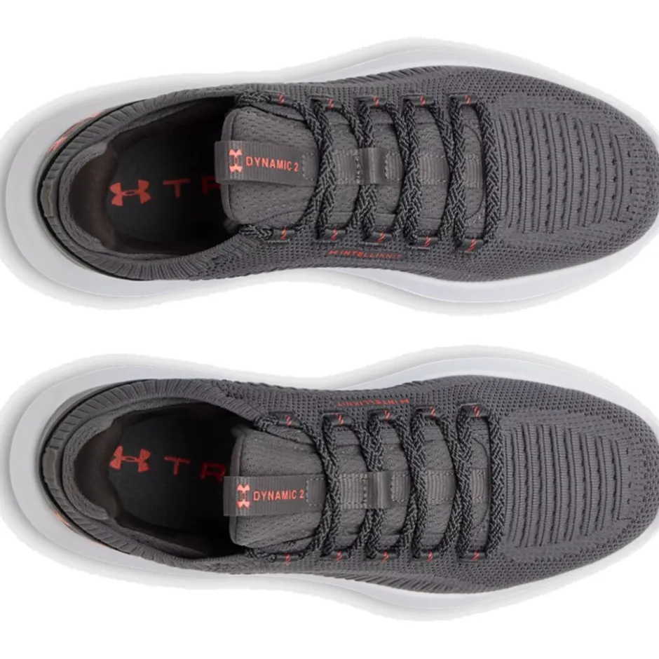 Fitness Schoenen|Schoenen < Under Armour UA Dynamic 2 Trainingsschoenen Heren - Castlerock/White/Venom Red