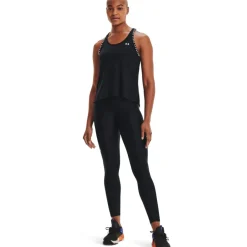 Under Armour UA Knockout Tanktop Dames - Zwart/Zwart/Wit