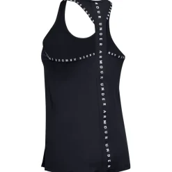 Under Armour UA Knockout Tanktop Dames - Zwart/Zwart/Wit