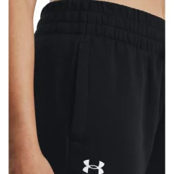 Under Armour UA Rival Fleece Joggingbroek Dames - Zwart/Wit