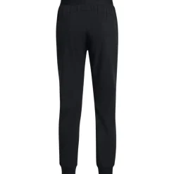 Under Armour UA Rival High-Rise Woven Broek Dames - Zwart/Wit