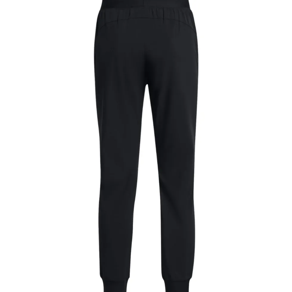 Under Armour UA Rival High-Rise Woven Broek Dames - Zwart/Wit