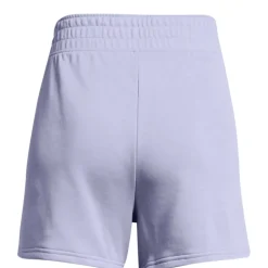 Under Armour UA Rival Terry Short Dames 1382742 - Celeste/White