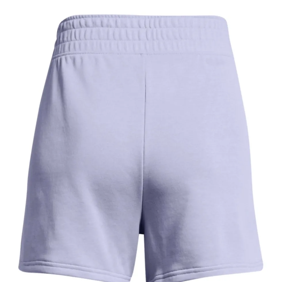 Under Armour UA Rival Terry Short Dames 1382742 - Celeste/White