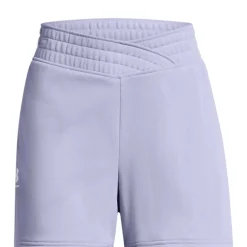 Under Armour UA Rival Terry Short Dames 1382742 - Celeste/White