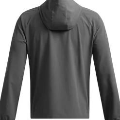 Under Armour UA Stretch Woven Windjack Heren - Castlerock/Black