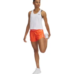 Under Armour UA Tech™ Play Up Short Dames - Fire/Wit