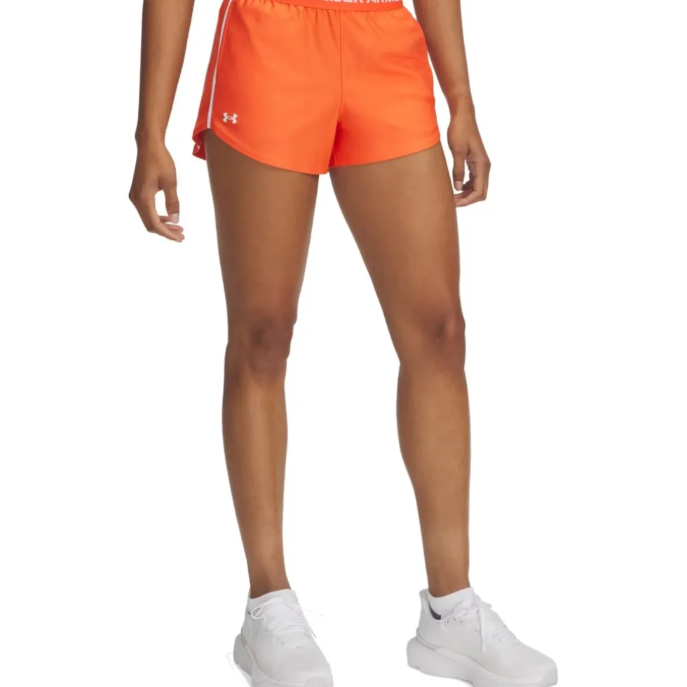 Under Armour UA Tech™ Play Up Short Dames - Fire/Wit
