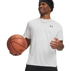 Under Armour UA Tech™ Vent Shirt met Korte Mouwen Heren - White/Black