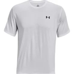 Under Armour UA Tech™ Vent Shirt met Korte Mouwen Heren - White/Black