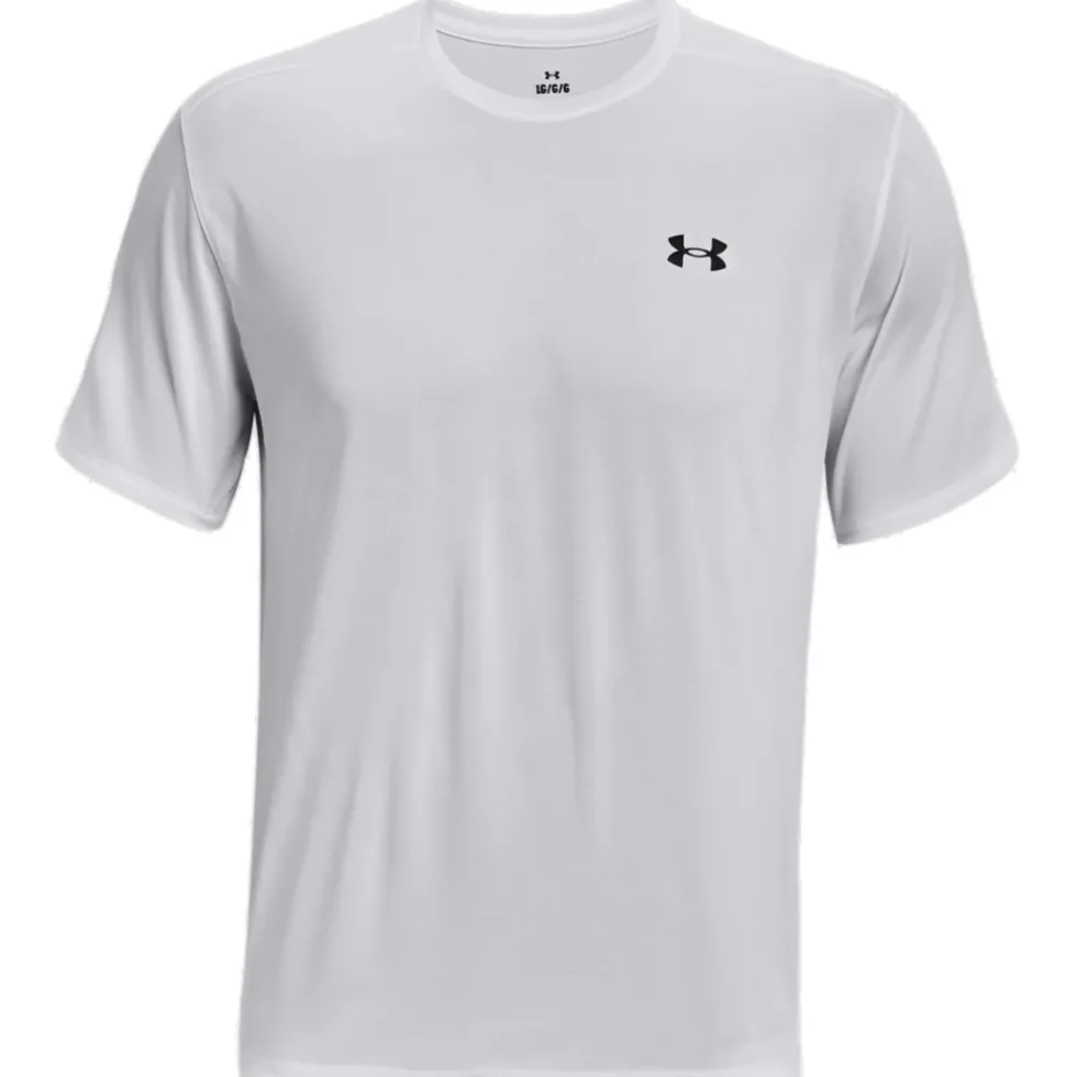 Under Armour UA Tech™ Vent Shirt met Korte Mouwen Heren - White/Black