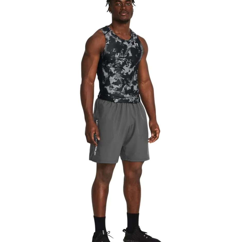 Broeken & Rokken|Broeken < Under Armour UA Tech™ Woven Wordark hort Heren - Caterock/White