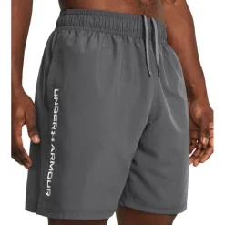 Broeken & Rokken|Broeken < Under Armour UA Tech™ Woven Wordark hort Heren - Caterock/White