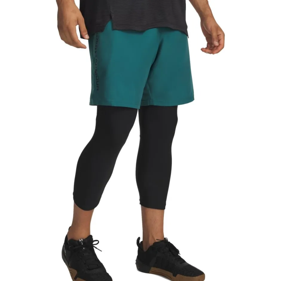 Broeken & Rokken|Broeken < Under Armour UA Tech™ Woven Wordark hort Heren - Rack Green/Back