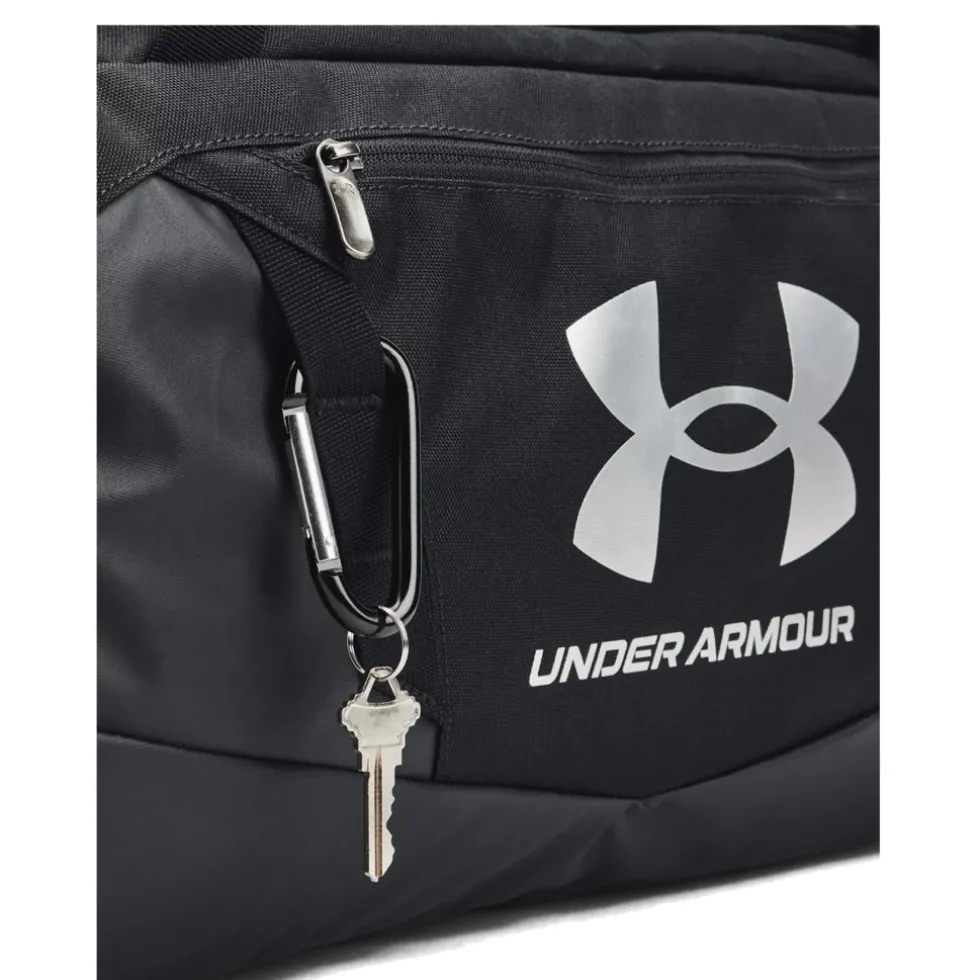 Under Armour UA Undeniable 5.0 Small Sporttas 40L - Zwart/Metallic Silver