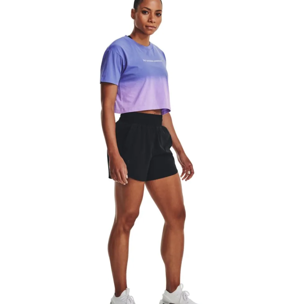 Under Armour UA Vanish 13 cm Shorts Dames - Zwart/Zwart
