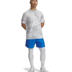 Under Armour UA Vanish Woven Shorts 15 cm Heren - Blue Atlantis/Black