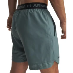 Under Armour UA Vanish Woven Shorts 15 cm Heren - Jasper Blue/Black
