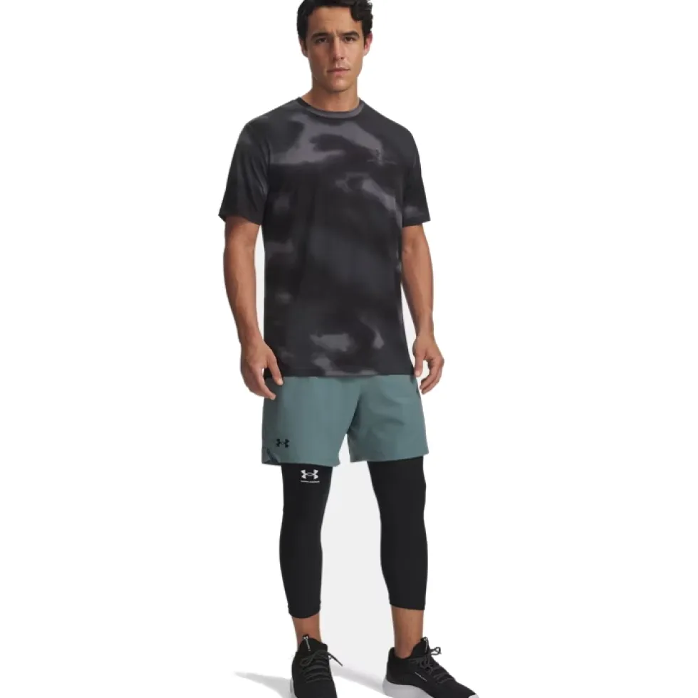 Under Armour UA Vanish Woven Shorts 15 cm Heren - Jasper Blue/Black