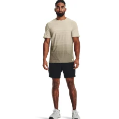 Under Armour UA Vanish Woven Shorts 15 cm Heren - Zwart/Pitch Gray