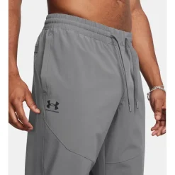 Under Armour UA Vibe Woven Joggingbroek Heren - Castlerock/Zwart
