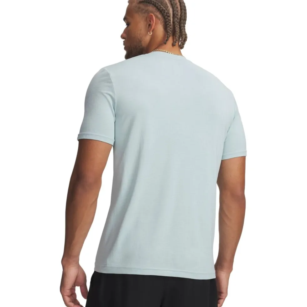 Under Armour UA Vanish Elite Seamless Shirt met Korte Mouwen Heren - Enamel Blue/Ultimate Black