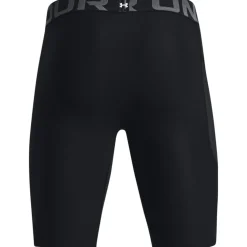 Under Armour HeatGear® Pocket Shorts Lang Heren - Zwart/Wit