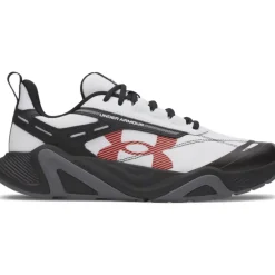 Under Armour UA Charged Commit TR 5 Hardloopschoenen Heren - White/Black/Venom Red