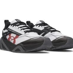 Under Armour UA Charged Commit TR 5 Hardloopschoenen Heren - White/Black/Venom Red