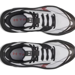 Under Armour UA Charged Commit TR 5 Hardloopschoenen Heren - White/Black/Venom Red