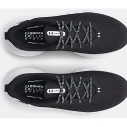 Under Armour UA Infinite Hardloopschoenen Heren - Zwart/Zwart/Wit