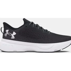 Under Armour UA Infinite Hardloopschoenen Heren - Zwart/Zwart/Wit