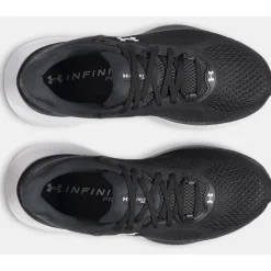 Under Armour UA Infinite Pro 2 Hardloopschoenen Dames - Zwart/Anthracite/Wit