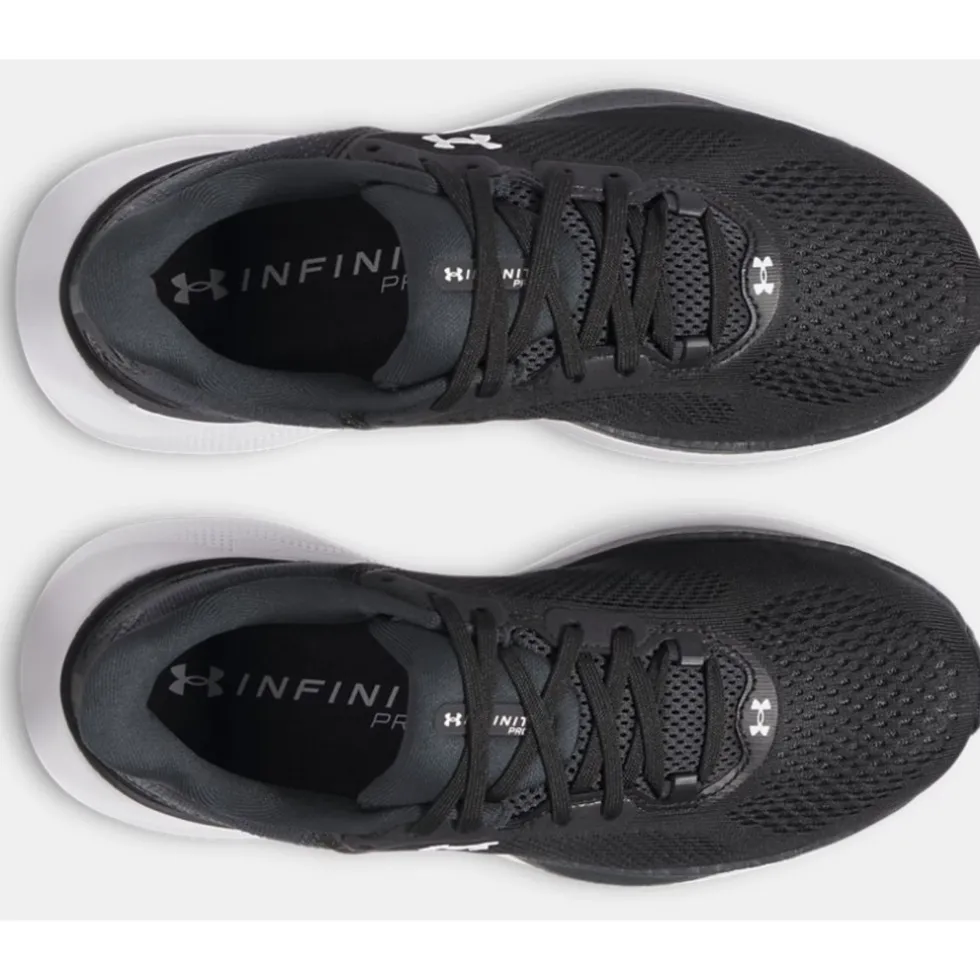 Under Armour UA Infinite Pro 2 Hardloopschoenen Dames - Zwart/Anthracite/Wit